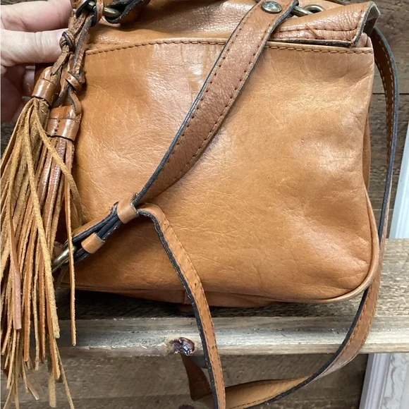 🤎 Patricia Nash Leather Tassel Crossbody Bag – Brown - Picture 7 of 9
